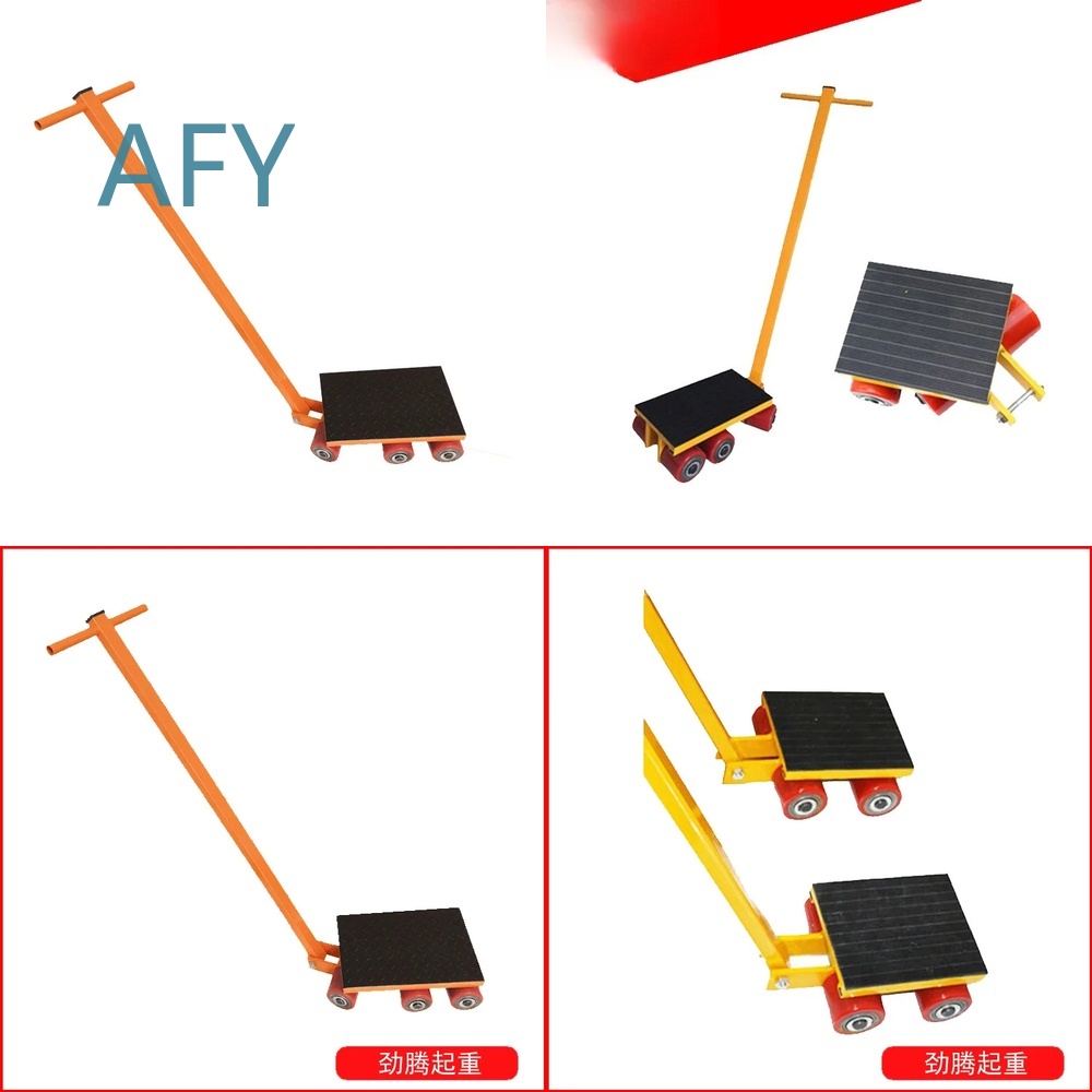 Heavy Equipment Logistics - 6 Tons Tie Rod Steerable Handling