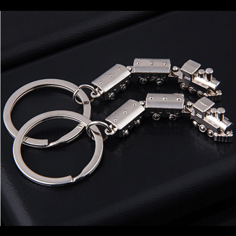 Heavy Equipment Keychain - Fashion Mini Train Model Alloy Keychains