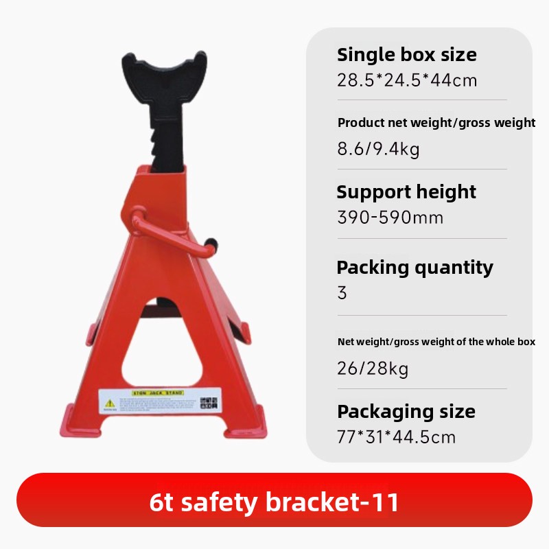 Heavy Equipment Jack Stands - Heavy Duty Garage Equipment Vehicle Support