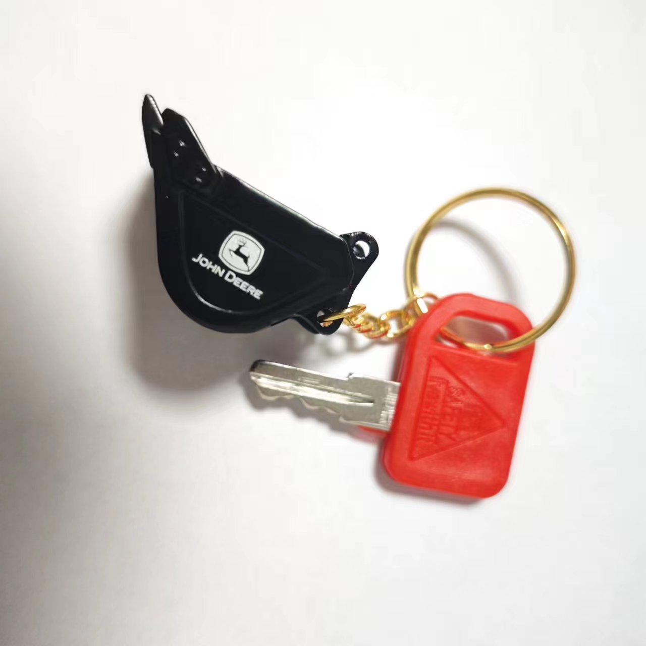 Heavy Equipment Keychain - 14PCS JDR For John Deere Excavator