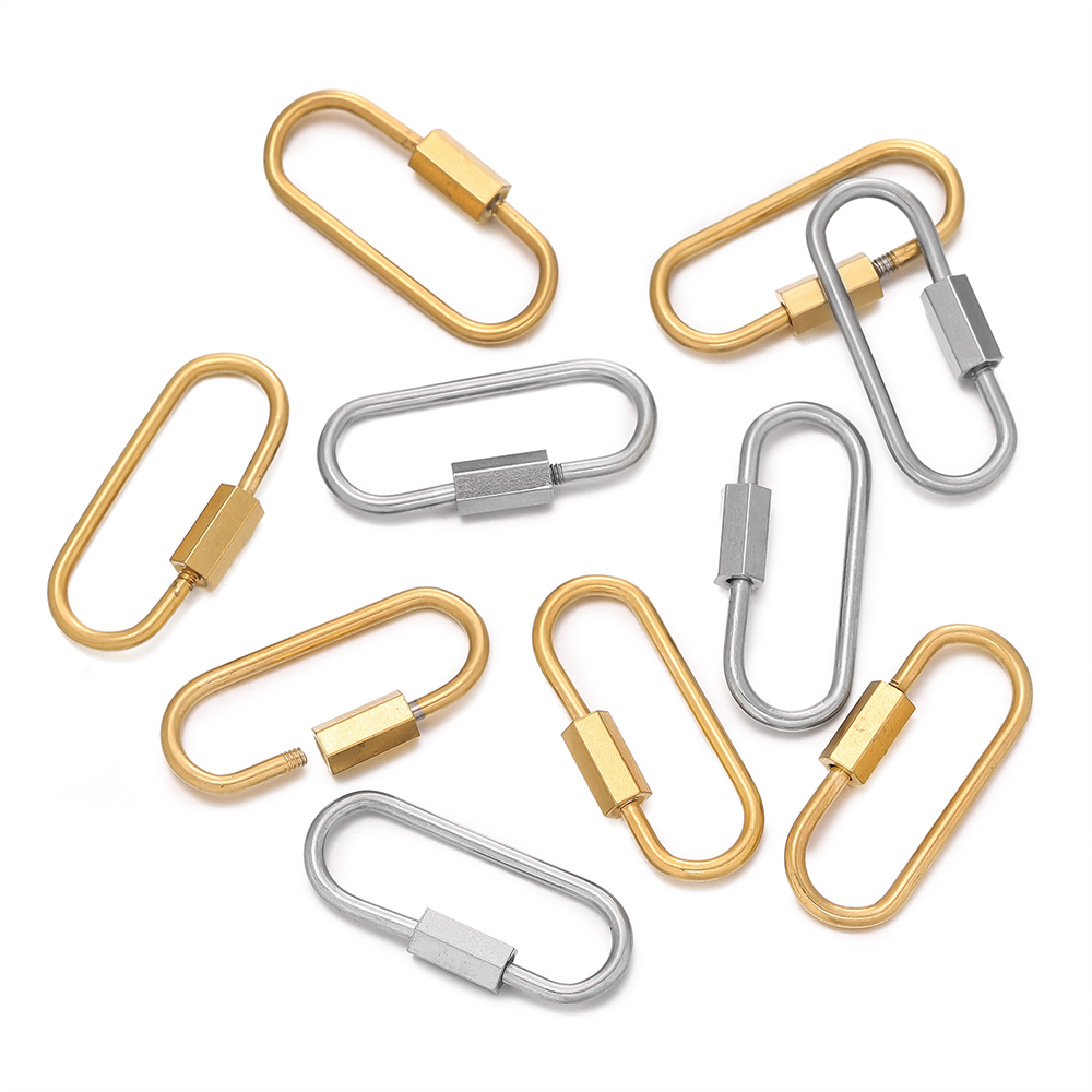 Heavy Equipment Keychain - 5pcs Stainless Steel Quick Link Ring