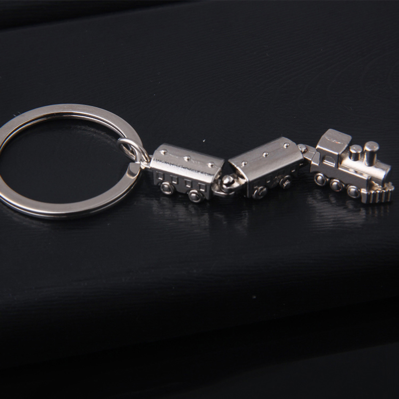 Fashion Mini Train Model Alloy - Heavy Equipment Keychain 评论和价格