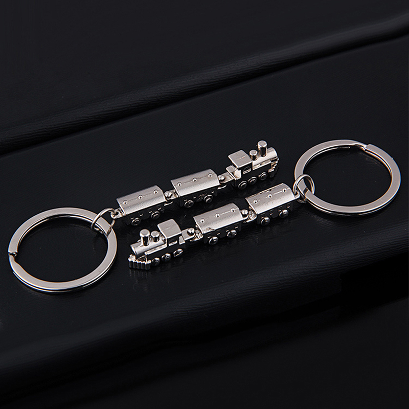 Fashion Mini Train Model Alloy - Heavy Equipment Keychain 评论和价格