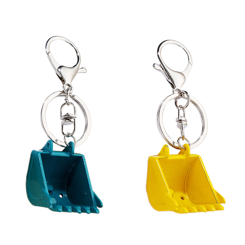 New Creative Metal Excavator K - Heavy Equipment Keychain 评论和价格