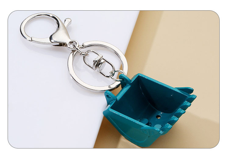 New Creative Metal Excavator K - Heavy Equipment Keychain 评论和价格