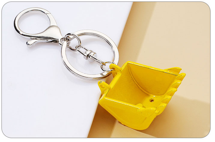 New Creative Metal Excavator K - Heavy Equipment Keychain 评论和价格