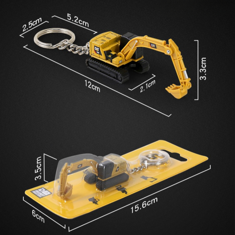 Diecast Mini Engineering Keych - Heavy Equipment Keychain 评论和价格