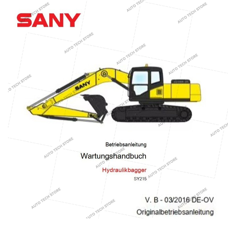 For Sany Heavy Equipment Shop  - Heavy Equipment Pdf 评论和价格