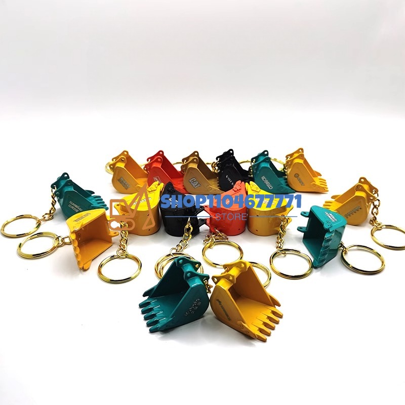 With Bucket Key Chain for Kobe - Heavy Equipment Keychain 评论和价格
