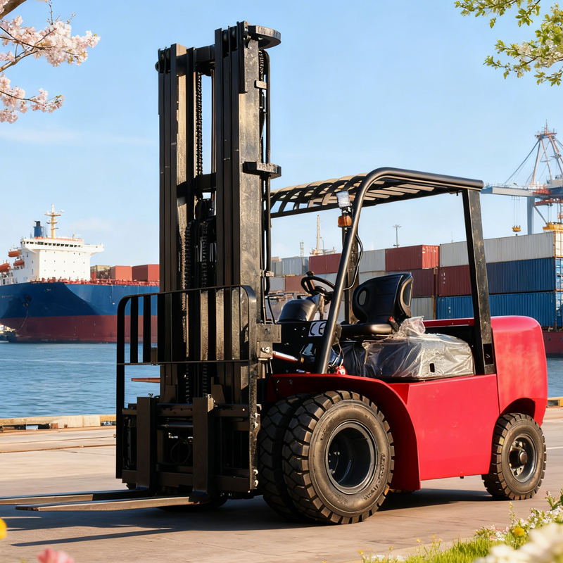 Heavy Duty 8 Ton Diesel Forkli - Heavy Equipment Lifting 评论和价格