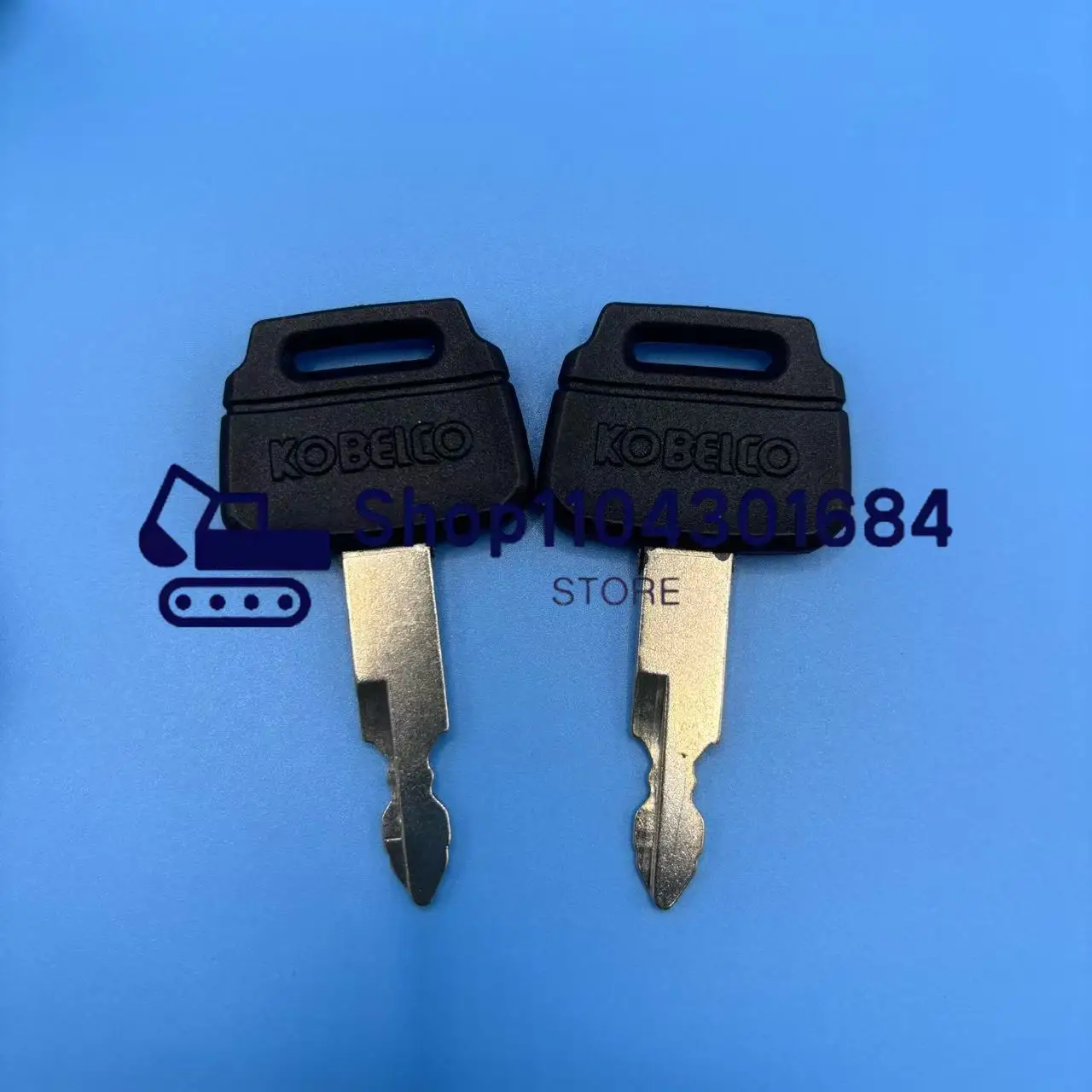 2pcs K250 Key for Kobelco Exca - Heavy Equipment Keychain 评论和价格