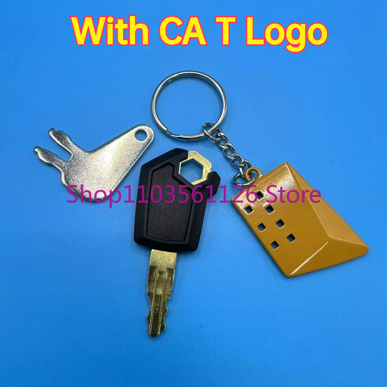 5P8500 8H5306 with Bucket Key  - Heavy Equipment Keychain 评论和价格
