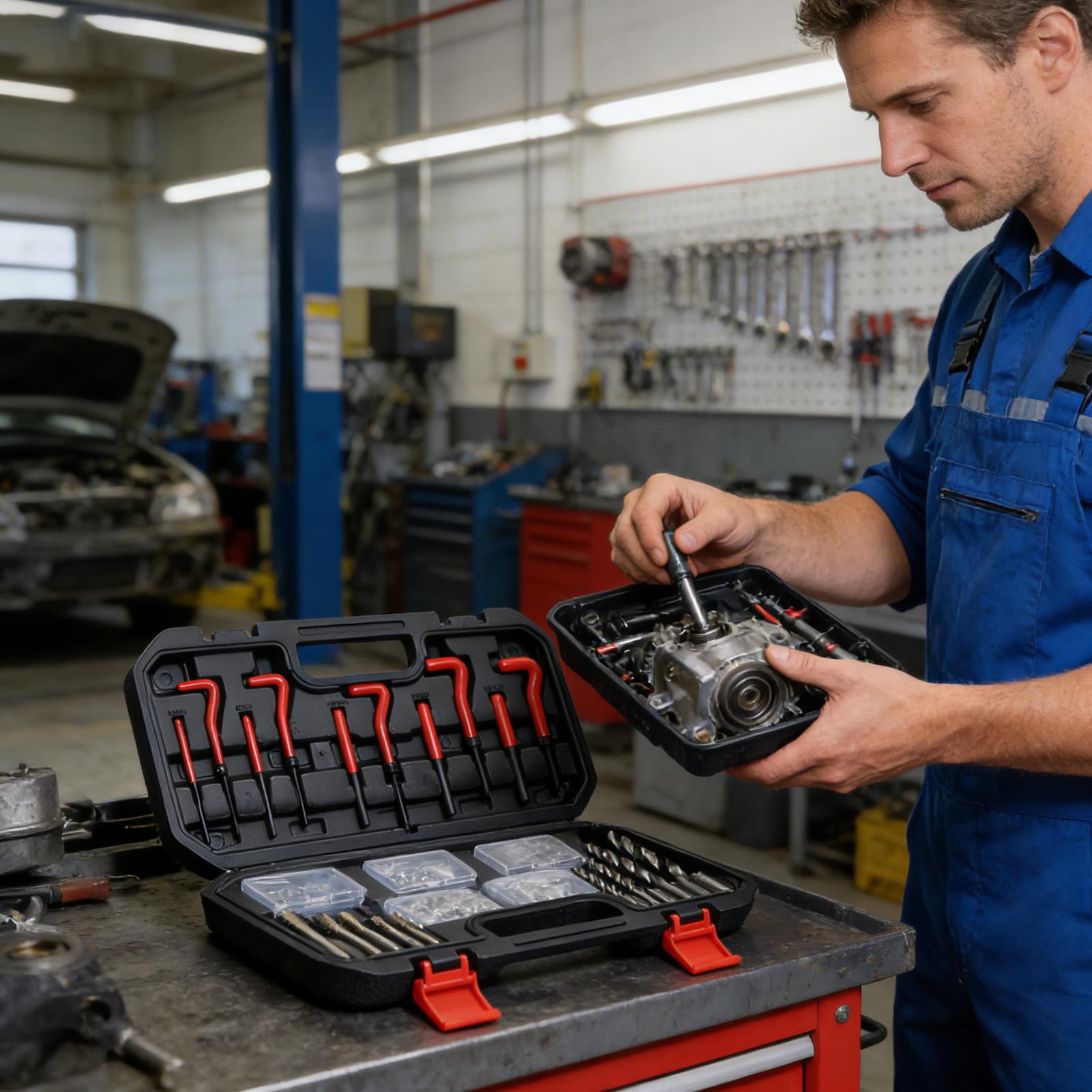 Metric Helicoil Kit Thread Rep - Heavy Equipment Maintenance 评论和价格