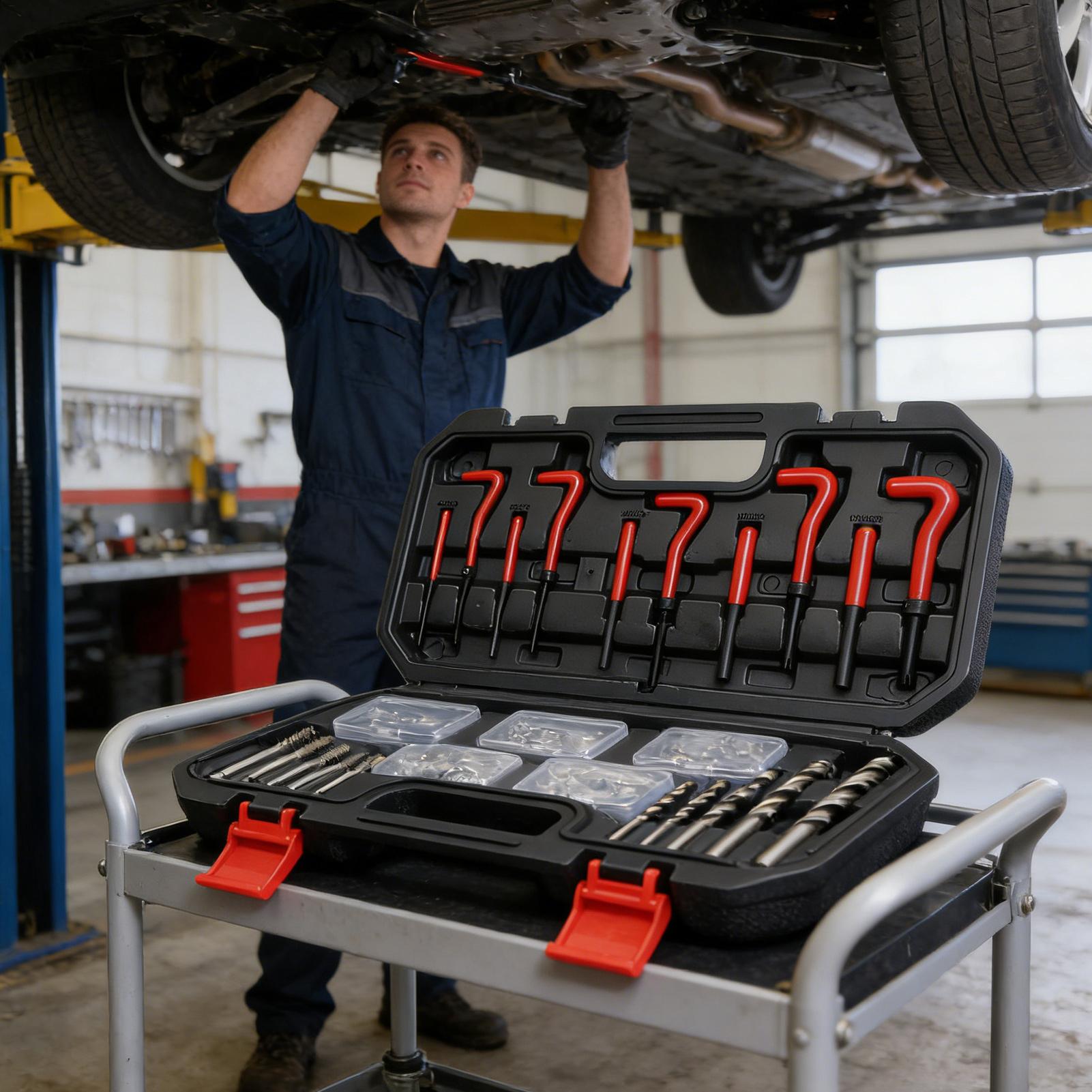 Metric Helicoil Kit Thread Rep - Heavy Equipment Maintenance 评论和价格