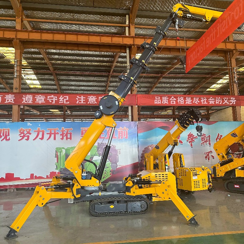 Compact Mini Spider Crane Hydr - Heavy Equipment Lifting 评论和价格