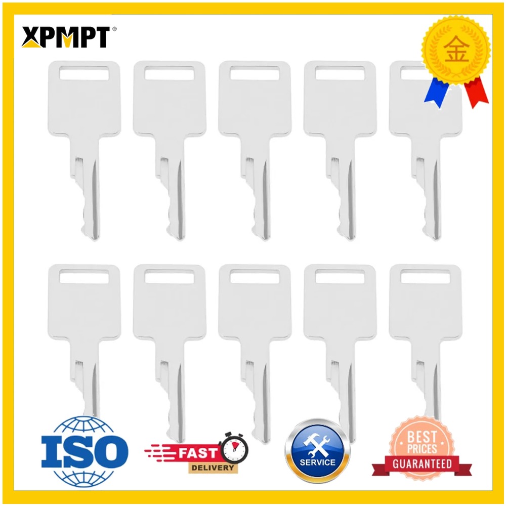 10PCS S331/S160 D250 KEYS fits - Heavy Equipment Keychain 评论和价格