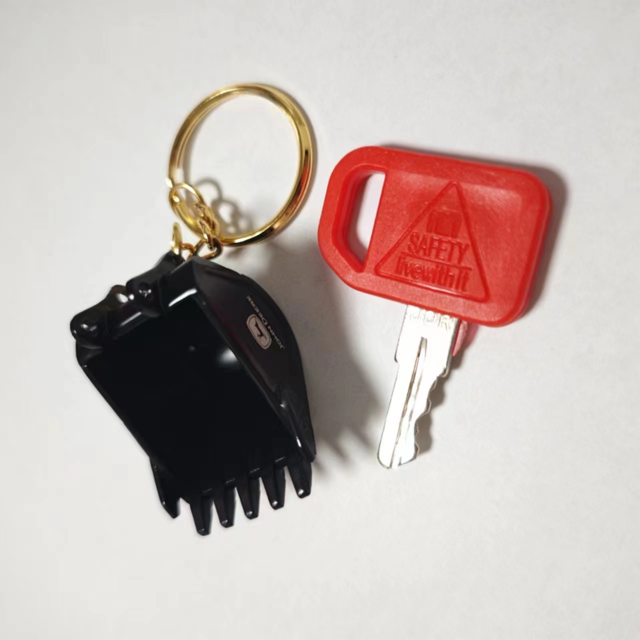 14PCS JDR For John Deere Excav - Heavy Equipment Keychain 评论和价格