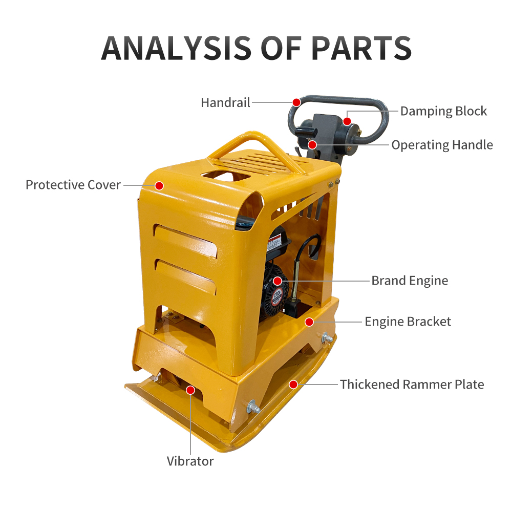 C160 Asphalt Pavement Vibratio - Plate Compactor Vibrator 评论和价格