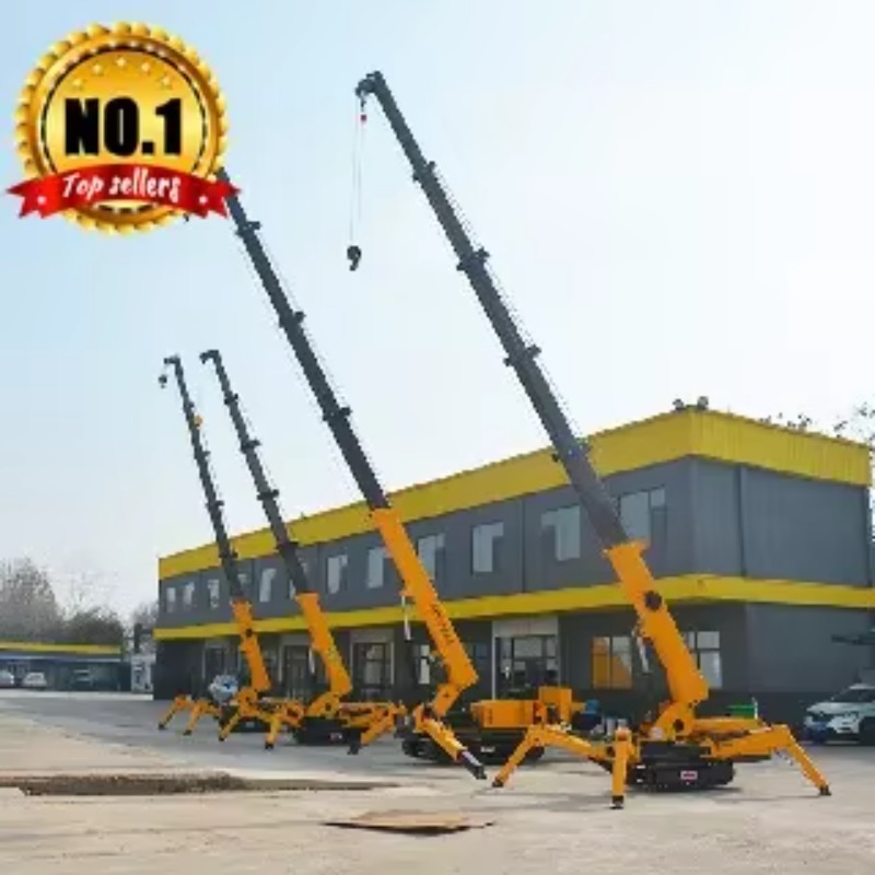 8T Hydraulic Spider Crane Heav - Heavy Equipment Lifting 评论和价格